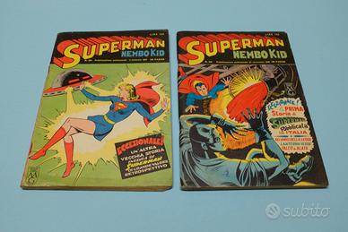 Superman Nembo Kid 2 Albi del Falco 1966 1967