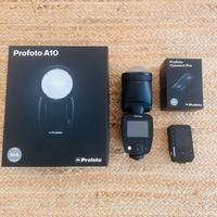 Flash Profoto A10 + Connect Pro per CANON