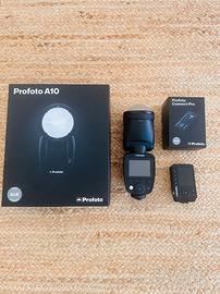 Flash Profoto A10 + Connect Pro per CANON