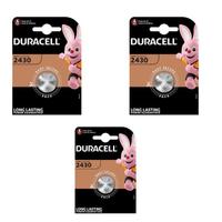 Duracell Lithium CR2430  DL2430  ECR2430 3V 3Batt