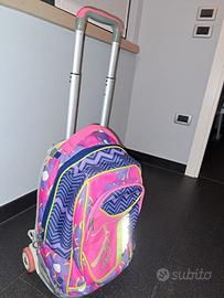 ZAINO SCUOLA CON TROLLEY SEVEN