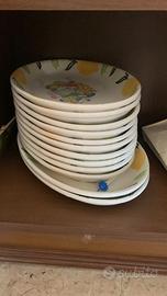 Set piatti per il pesce