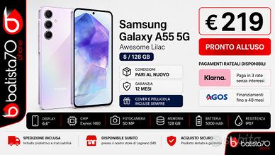 Samsung Galaxy A55 5G Awesome Lilac 8/128 GB