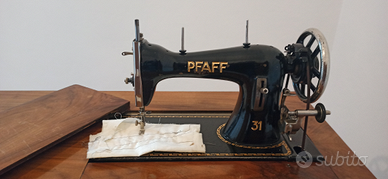 Macchina da cucire a pedale con mobiletto