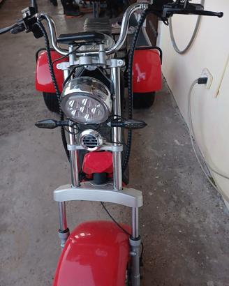 Fiammante moto elettrica