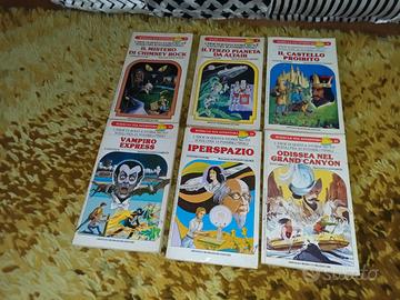 Librogame lotto Mondadori originali 6 volumi game
