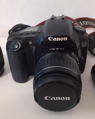 CANON EOS 20D + EFS 18-55 + SIGMA 55-200 + BORSA