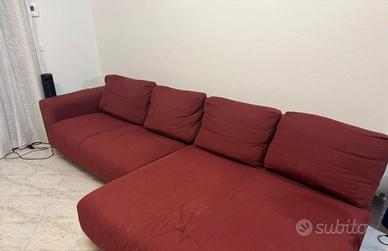 Divano Moderno 6 posti con penisola