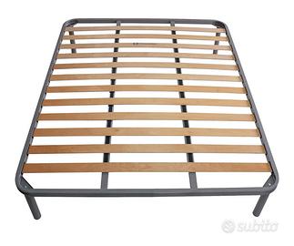 rete doghe in legno letto matrimoniale king size
