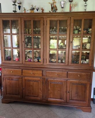 credenza in castagno massello