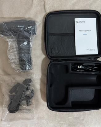 Pistola per massaggi , nuova con kit