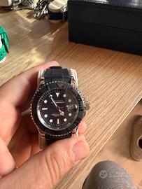Seiko Mod "Yacht-Master Black" – Automatico NH35