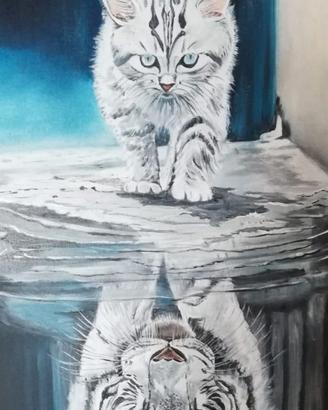 Dipinto olio su tela
