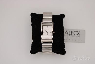 Alfex 5301-R orologio in acciaio, swiss made