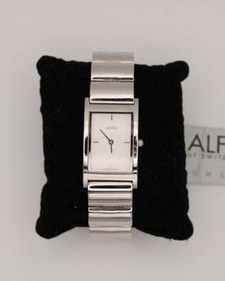 Alfex 5301-R orologio in acciaio, swiss made