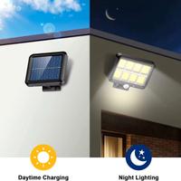 Pannello ricarica solare led 30w sensore movimento