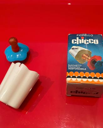 Rarissimo Ciuccio Chicco Fiorello mini vintage