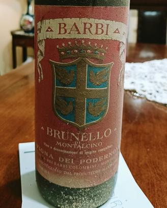 Bottiglia Brunello di Montalcino 