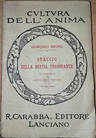 G. Bruno - Spaccio della bestia trionfante