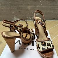 Scarpe sandalo/tacco Luca Stefani numero 39