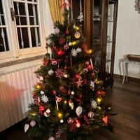 Albero di Natale 150 cm completo di addobbi