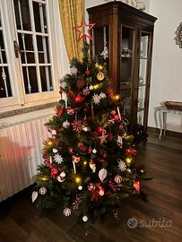 Albero di Natale 150 cm completo di addobbi