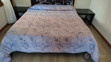 Piumone trapunta matrimoniale Caleffi viola