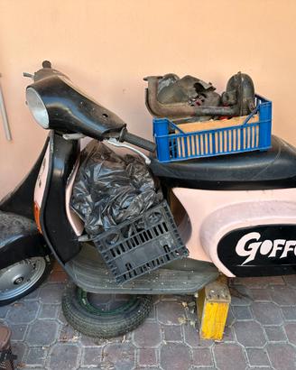 Vespa 50 HP4 senza motore – progetto/restauro