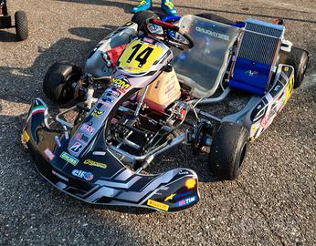 goKart KZ 125 no motore 