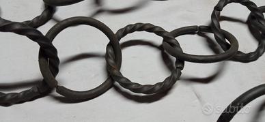 Catena per lampadari ferro battuto 