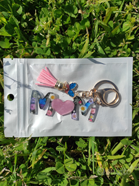 Portachiavi mamma e ciondolo nappa