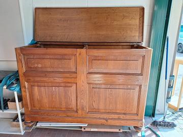 Cassettone Massello di Olmo