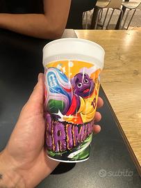 Bicchiere grimace mc donald mondiale