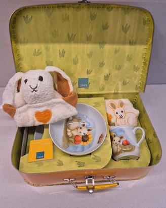set pappa thun mondo bimbi originale con valigetta