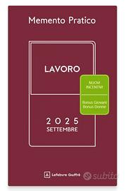 Memento lavoro ed.settembre 2025