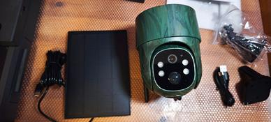 Telecamera 4G con SIM e pannello solare