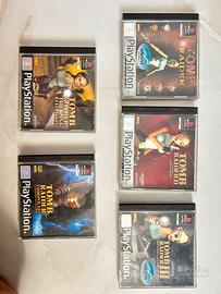 Tomb rider 1-5 PlayStation