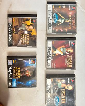 Tomb rider 1-5 PlayStation