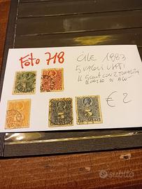 Seconda parte di francobolli di paesi diversi 