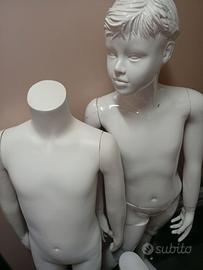 Manichini e busti per negozio