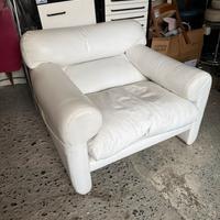 Poltrona anni 70 mod. Smoking per Poltrona Frau