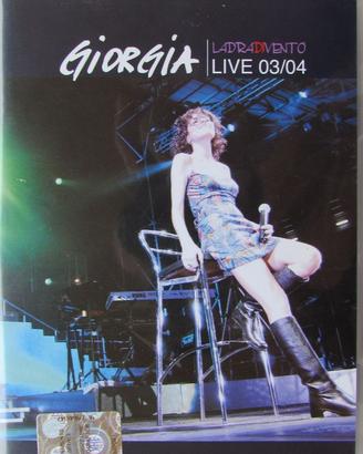 DVD Musicale live Giorgia
