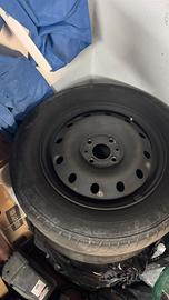 4 cerchi in ferro 14” Fiat Lancia