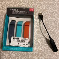Fitbit + confezione 3 braccialetti misura L