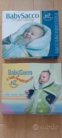 copertine neonato baby sacco nuove