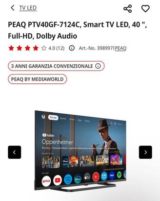 TV smart PEAQ