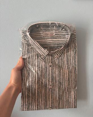 Camicia a righe da uomo