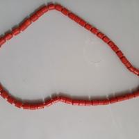 Collana artigianale corallo rosso 