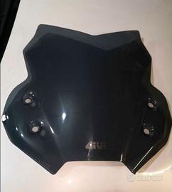 Cupolino fumê kappa givi per suzuki vstrom 650