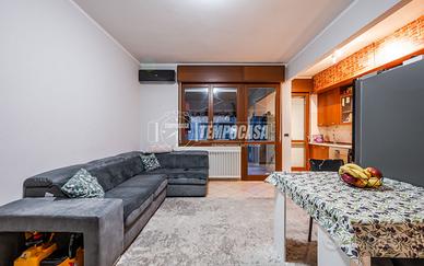 Trilocale al secondo piano con garage